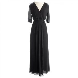 Club Monaco Black Evening Gown
